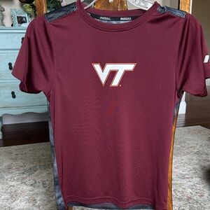 Russell Athletic Kids Burgundy VT Short Sleeve Tee